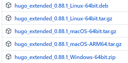 hugo extended 下载