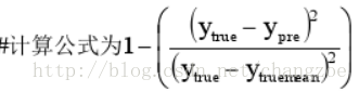 score(X, y[, sample_weight]) 