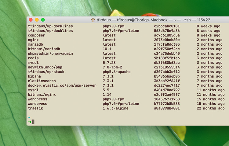 PHP的docker图像