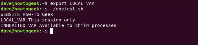 export LOCAL_VAR in a terminal window.
