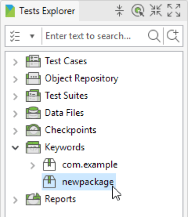 Katalon Studio的关键词