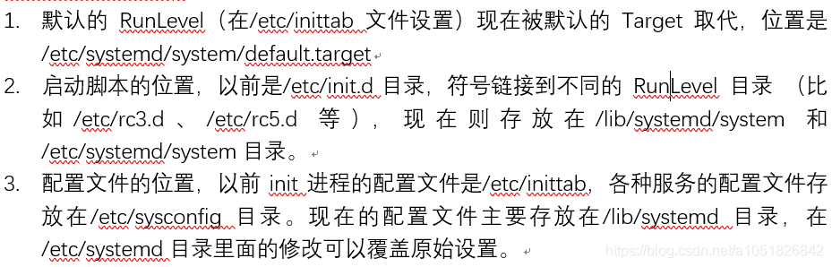 Service+Chkconfig与Systemctl区别