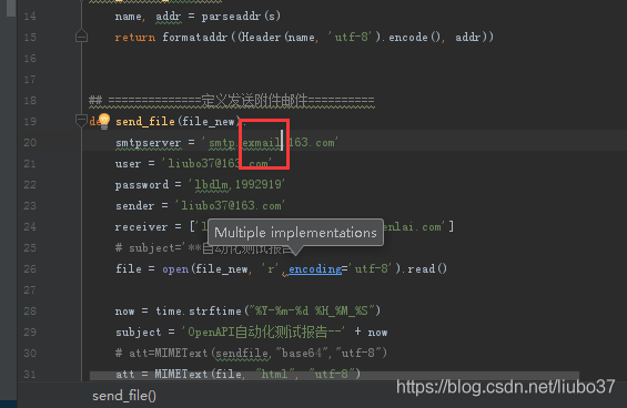 在这里插入图片 smtpserver = 'smtp.exmail描述