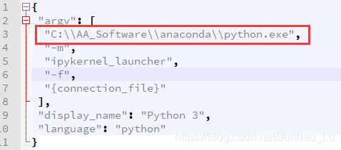 kernel.json示例
