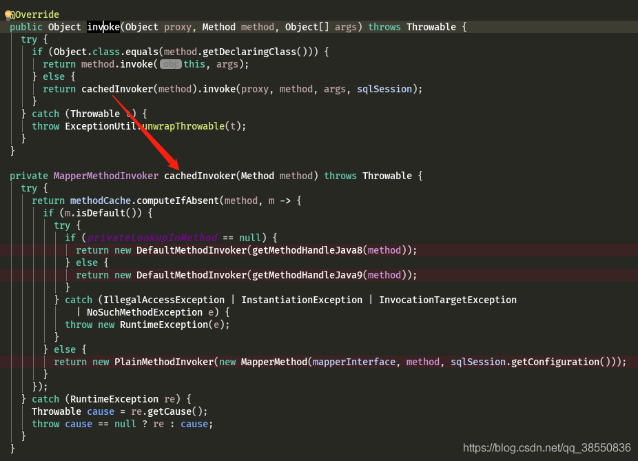 MapperProxy.invoke()
