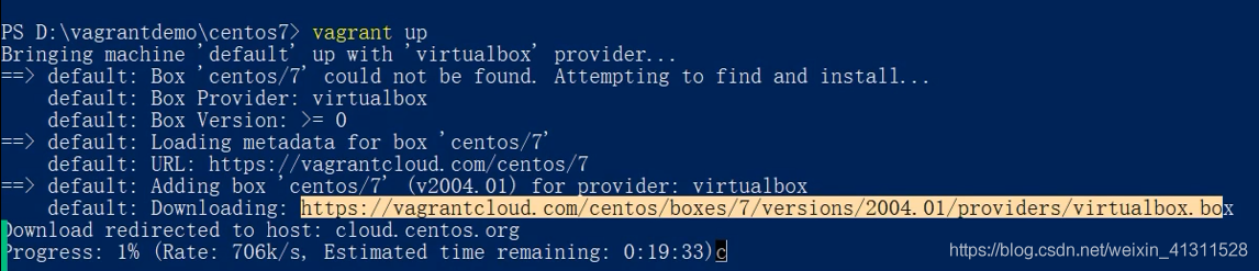 下载centos7