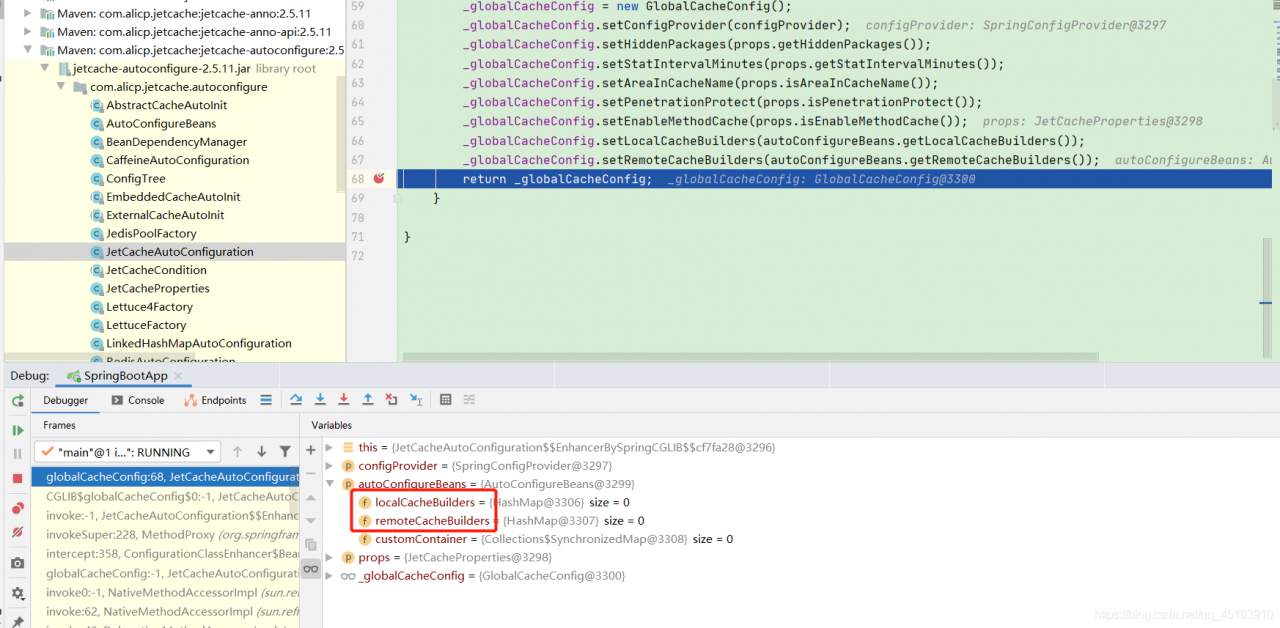 配置出错会导致它装配本地缓存和远程缓存失败