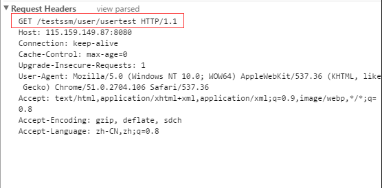 谷歌浏览器内访问服务器