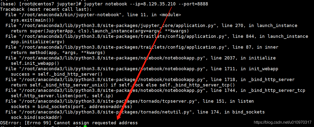 Linux anaconda jupyternotebook 