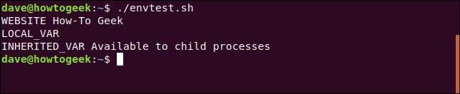 ./envtest.sh in a terminal window.