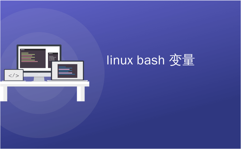 linux bash 变量