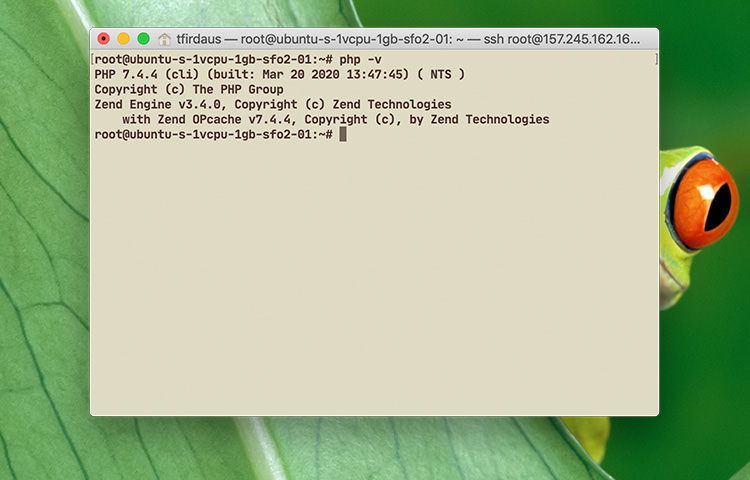 PHP的Ubuntu的
