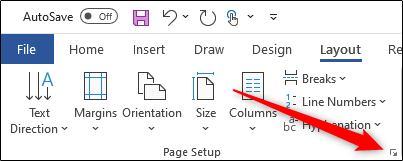 Icon to open dialogue box