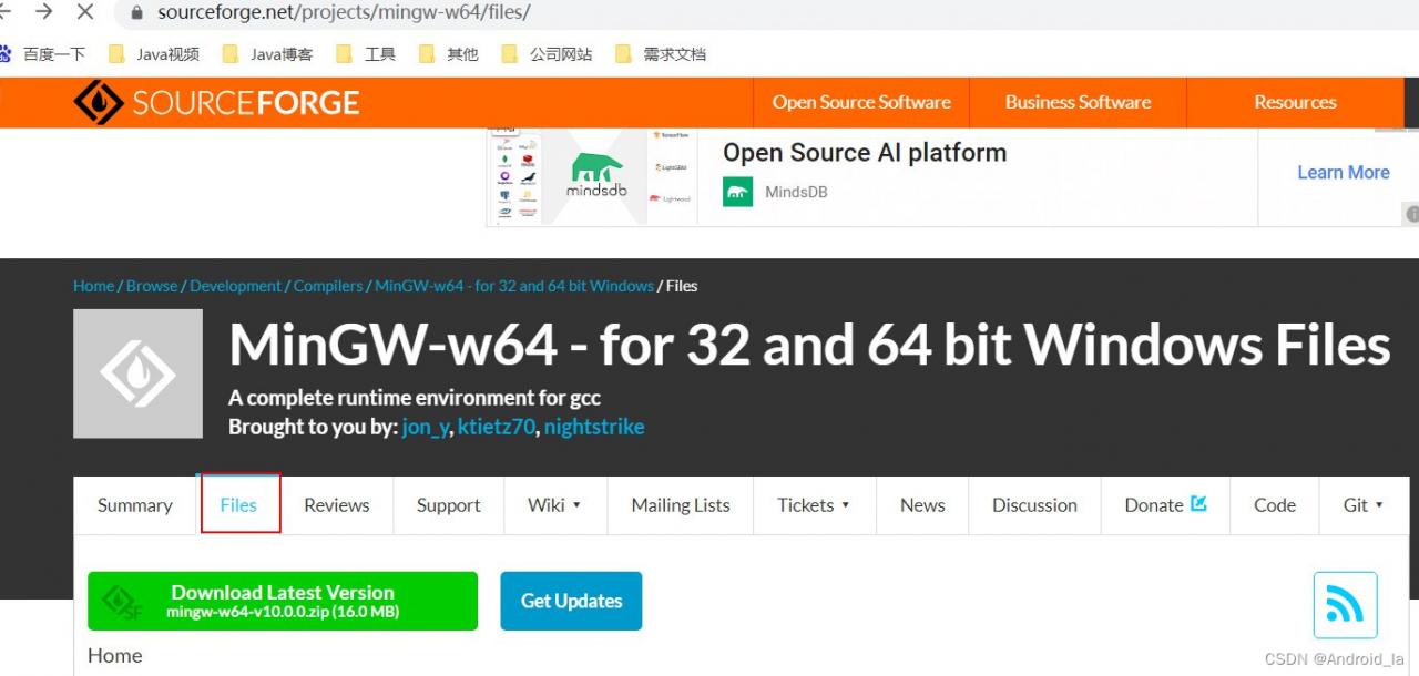 Mingw w64 the file has been downloaded incorrectly 
