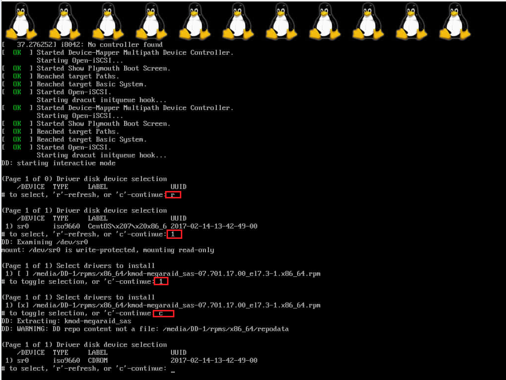 centos7 RAID磁盘阵列卡驱动安装图文教程centos7 RAID磁盘阵列卡驱动安装图文教程