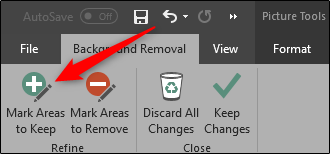 Background removal options