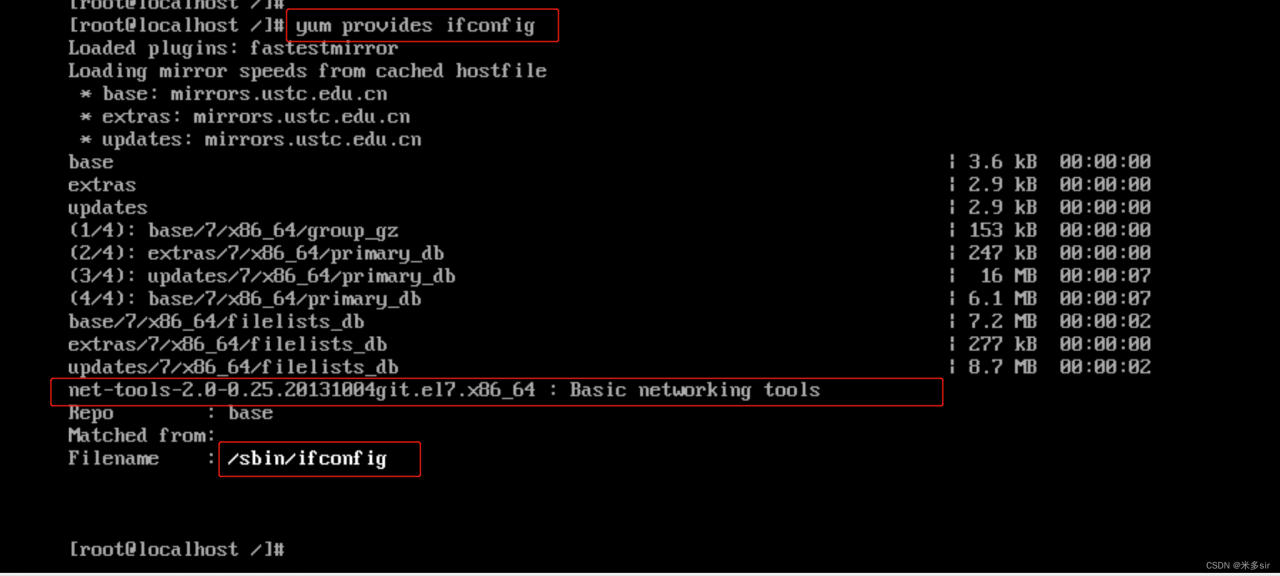 Linux 03 ifconfig 