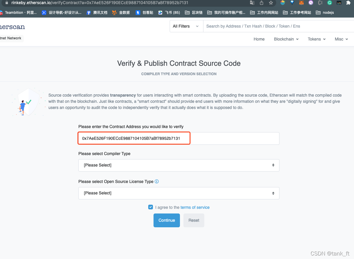 Etherscan Verify And Publish 