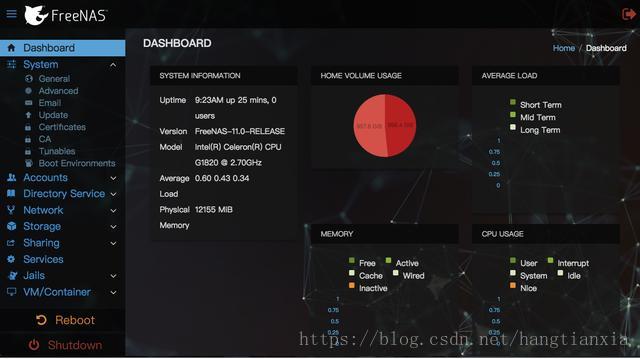FreeNAS（图片来自网络）