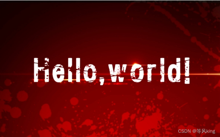 Hello world