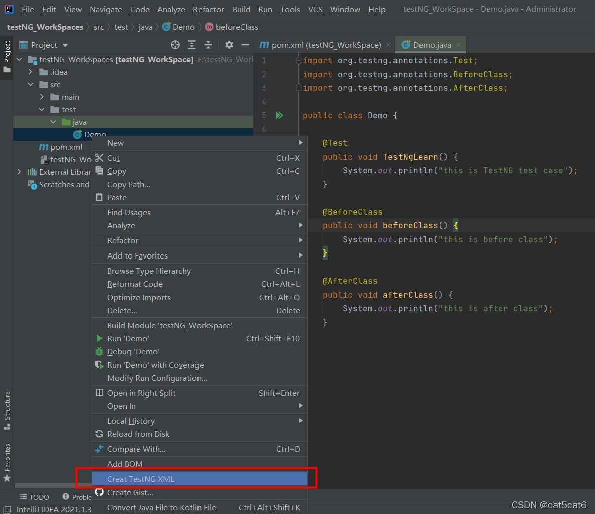 Idea testng maven 1 