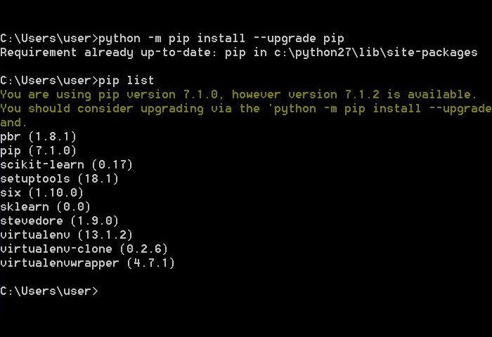 pip python软件包管理器