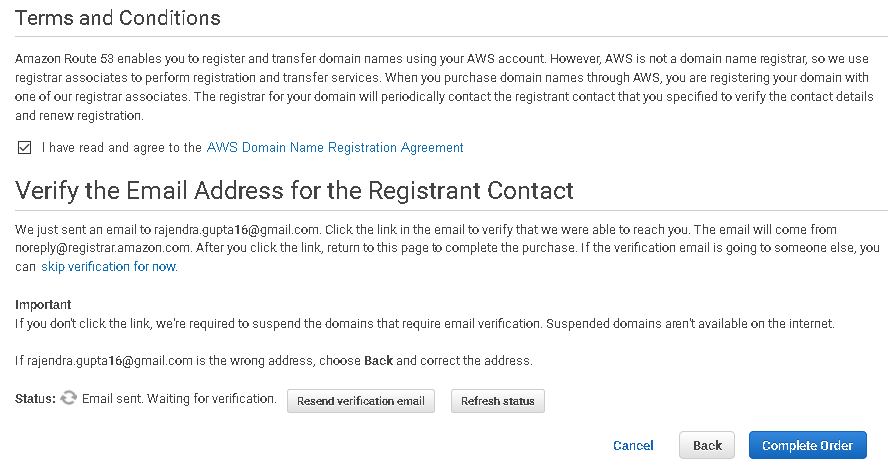 Accept terms & conditions