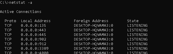 Check If Port 137,138,139 and 445 Is Open
