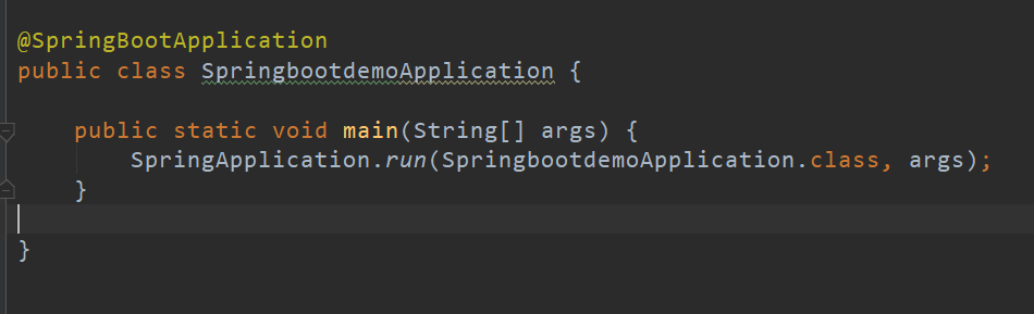 SpringBoot入口