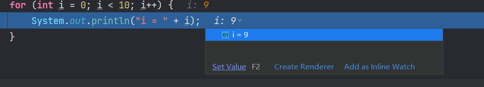 Set Value