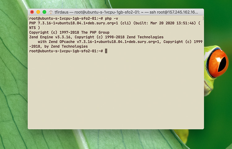 PHP和Ubuntu的