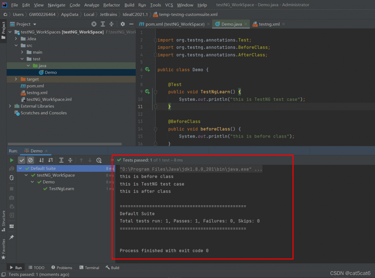 Idea testng maven 1 