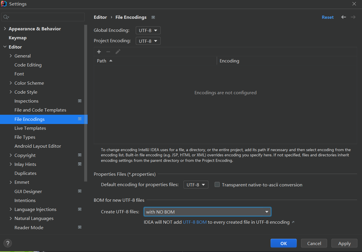 File Encodings