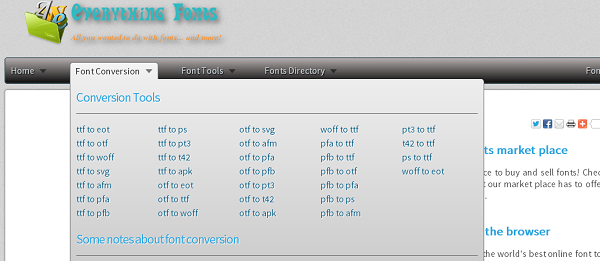 Everything Fonts