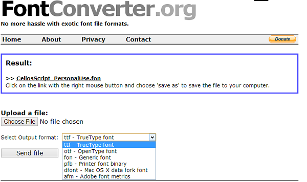 FontConverter