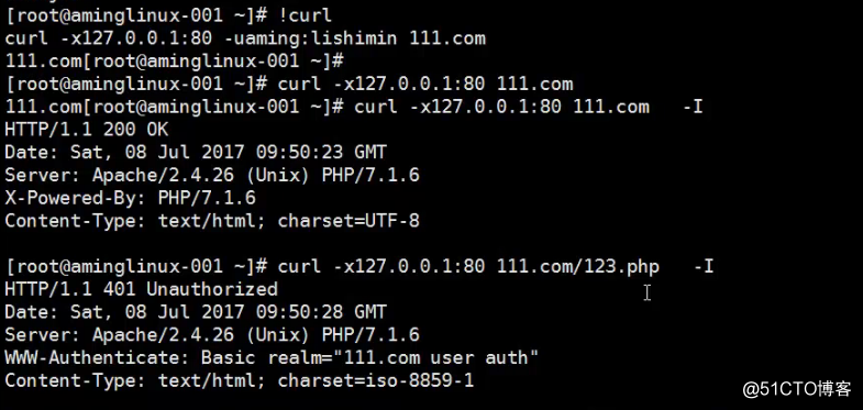 11.18 Apache用户认证11.19 11.20 域名跳转11.21 Apache访问日志