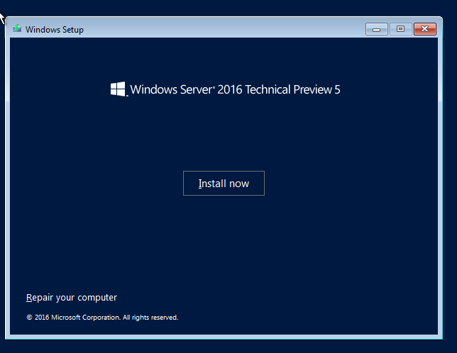 Windows 2016安装5