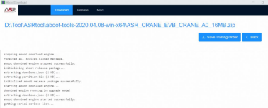 图表 18 点击Start按键后,但为打动开关