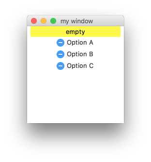 Radiobutton 选择按钮