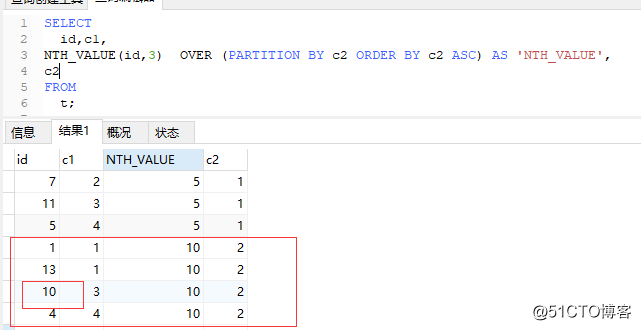 MySQL 8.0 窗口函数
