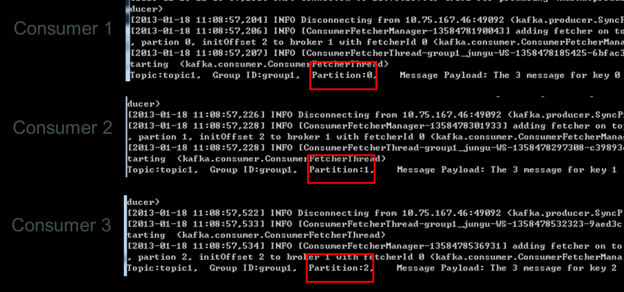 kafka rebalance 3 partition 3 consumer
