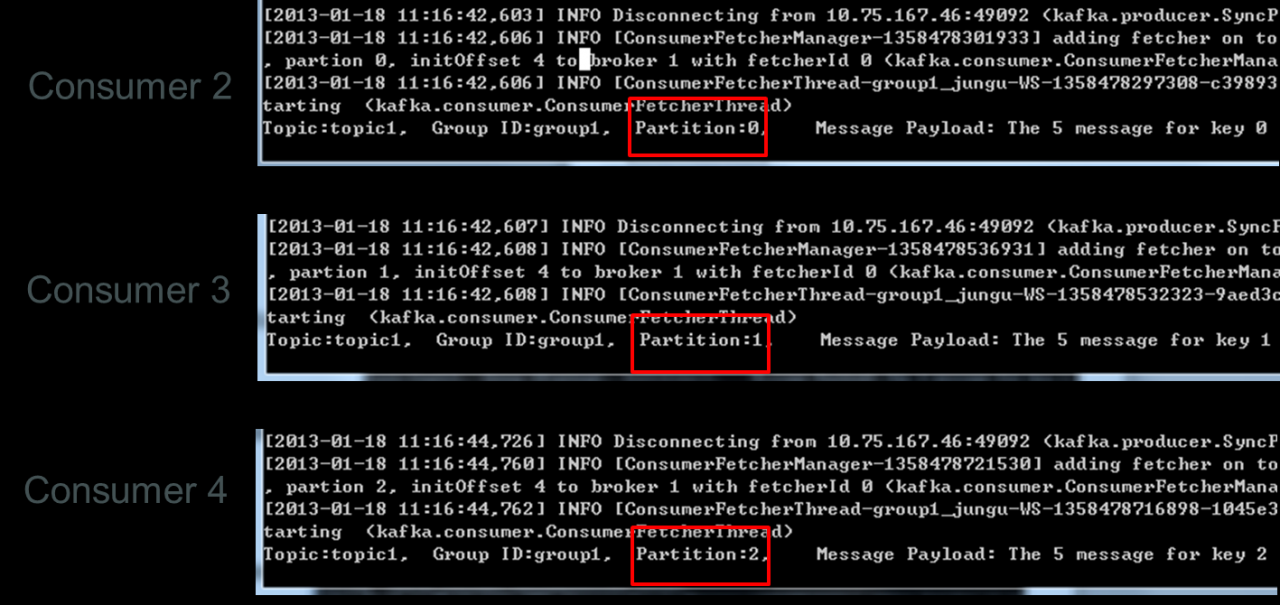 kafka rebalance 3 partition 3 consumer